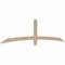 Ekena Millwork Bellingham Smooth Timber Gable Bracket, Douglas Fir, 96"W x 24"H x 1 1/2"D x 3 1/2"F, 6/12 Pitch GBW096X24X0204BEL00SDF - alternate 4